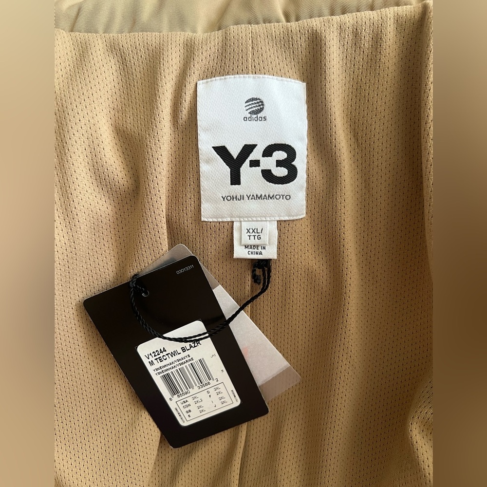 Adidas x Y-3 Yohji Yamamoto RARE Textwil Blazer - Picture 12 of 12